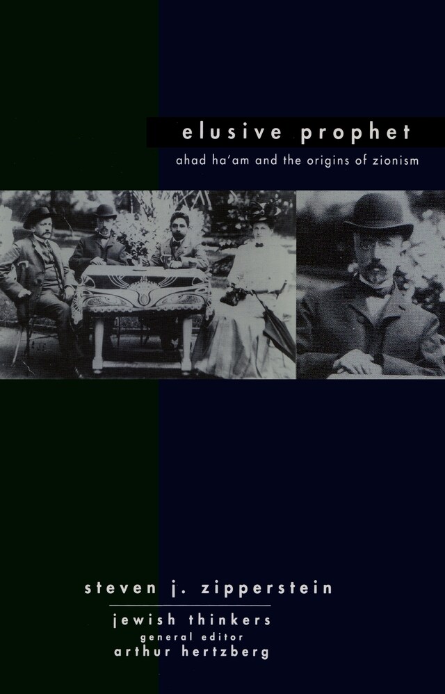 Buchcover für Ahad Ha'am Elusive Prophet