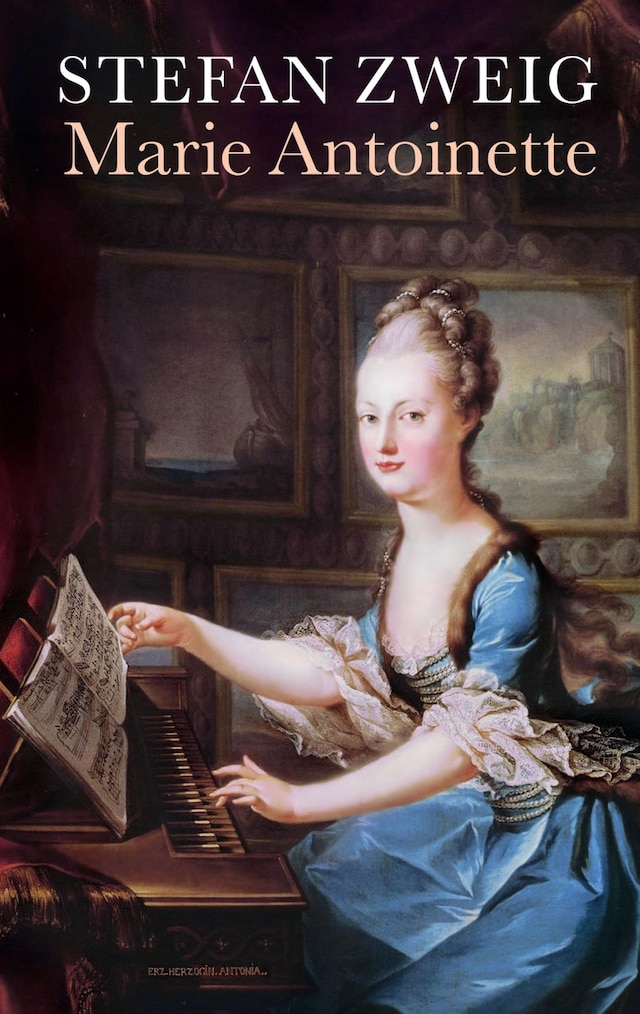 Kirjankansi teokselle Marie Antoinette