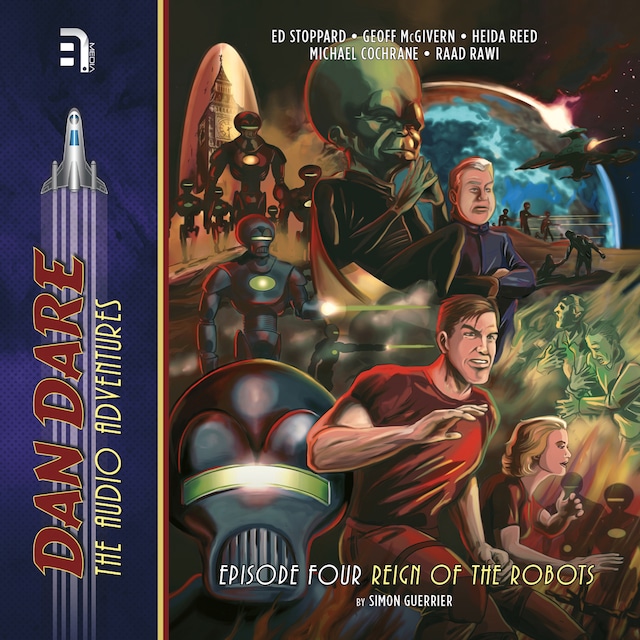 Copertina del libro per Dan Dare: Reign of the Robots