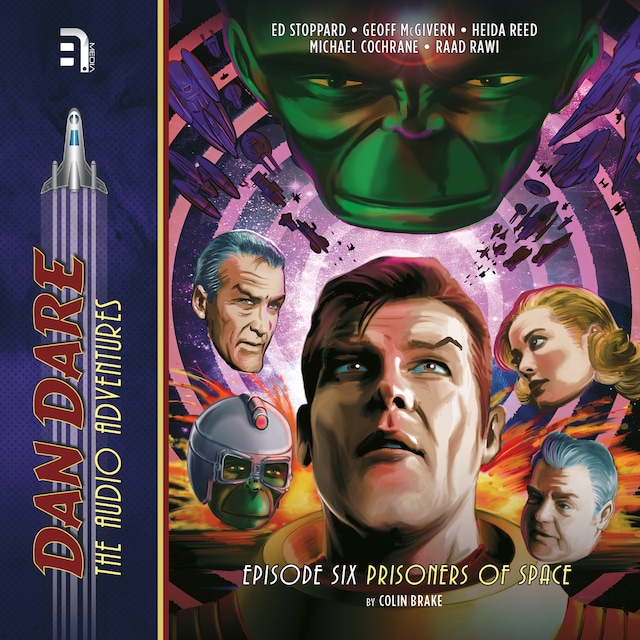 Okładka książki dla Dan Dare: Prisoners of Space