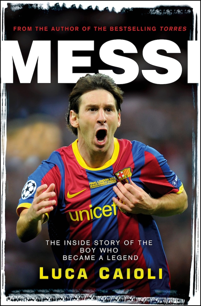 Okładka książki dla Messi – 2013 Edition