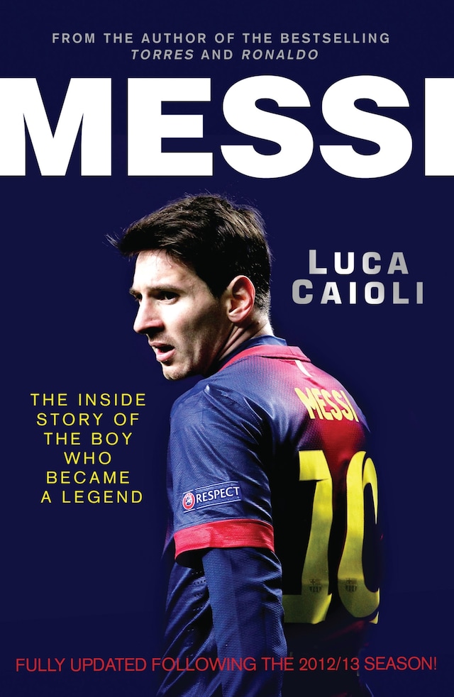 Okładka książki dla Messi – 2014 Updated Edition