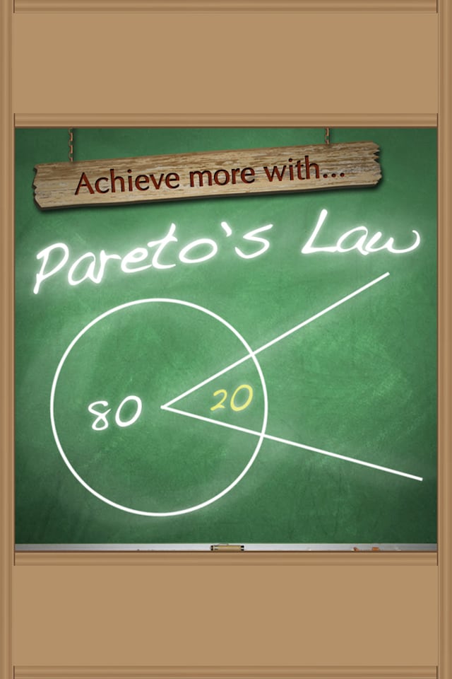 Book cover for Achieve More With Pareto's Law