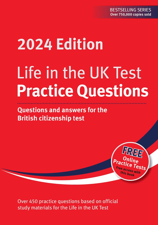 Book cover for Life in the UK Test: Practice Questions 2024 Digital Edition