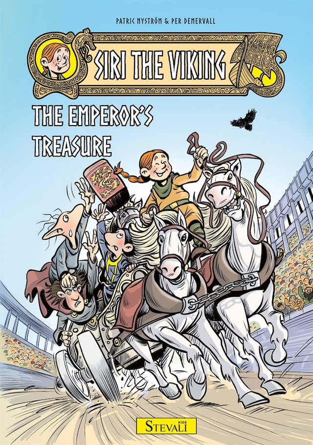 Book cover for Siri the viking - The emperor's treasure