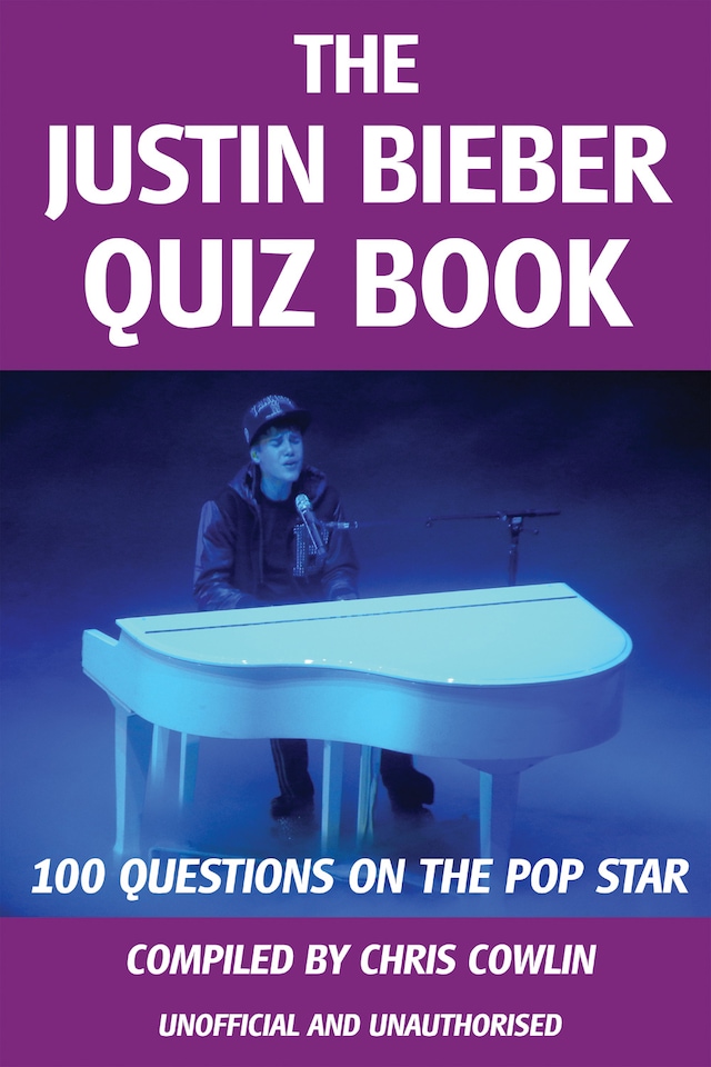 Portada de libro para The Justin Bieber Quiz Book