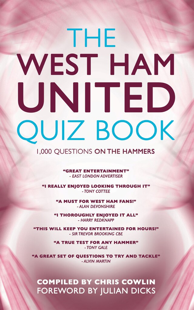 Copertina del libro per The West Ham United Quiz Book