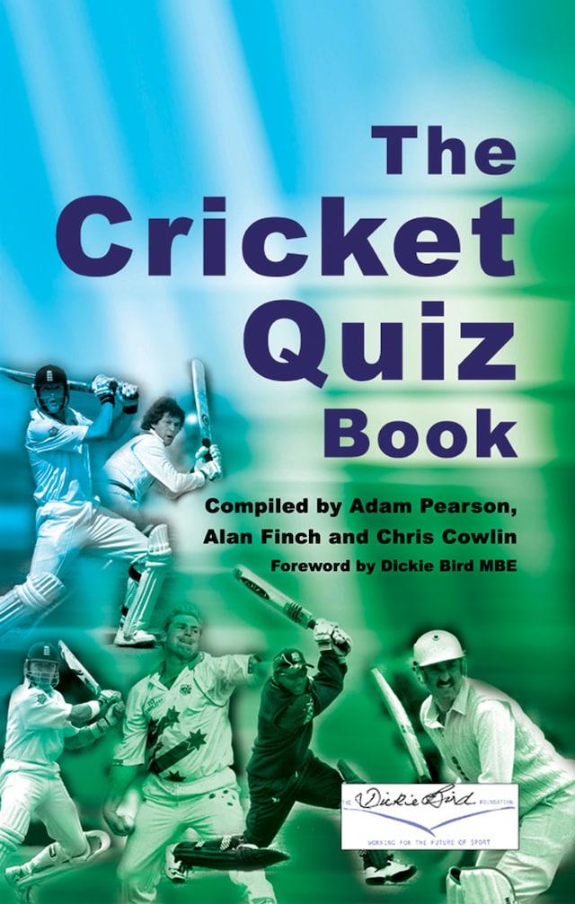Book cover for The Cricket Quiz Book
