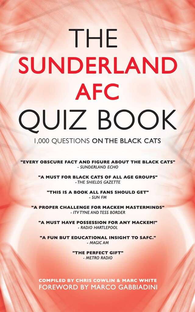 Book cover for The Sunderland AFC Quiz Book