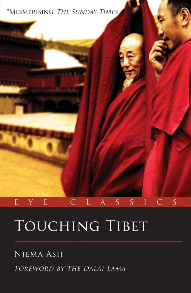 Buchcover für Touching Tibet