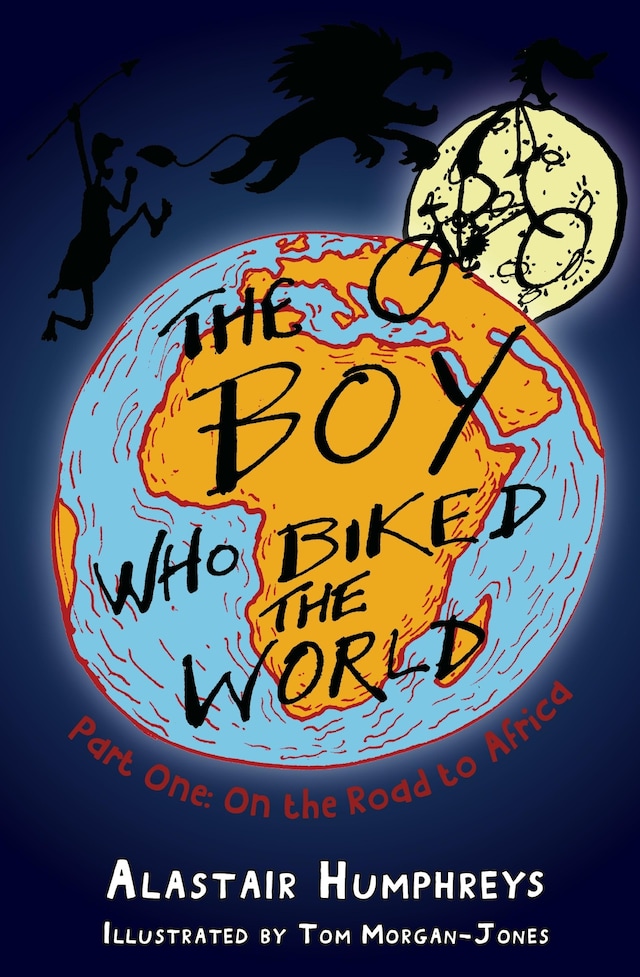 Kirjankansi teokselle The Boy who Biked the World Part One