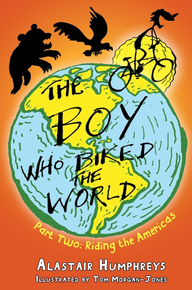 Book cover for The Boy who Biked the World Part Two