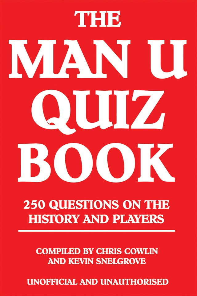 Book cover for The Man U Quiz Book