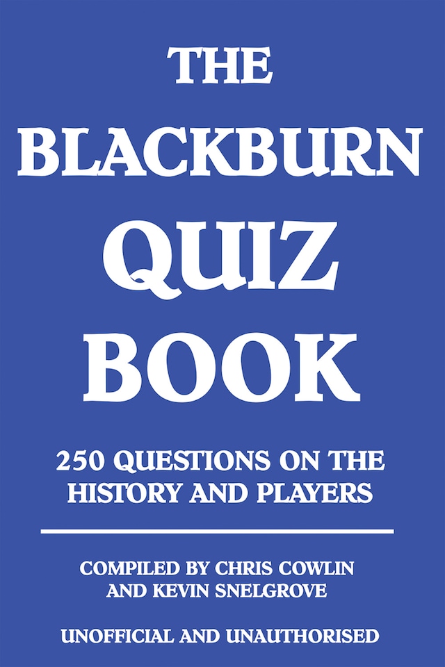Book cover for The Blackburn Quiz Book