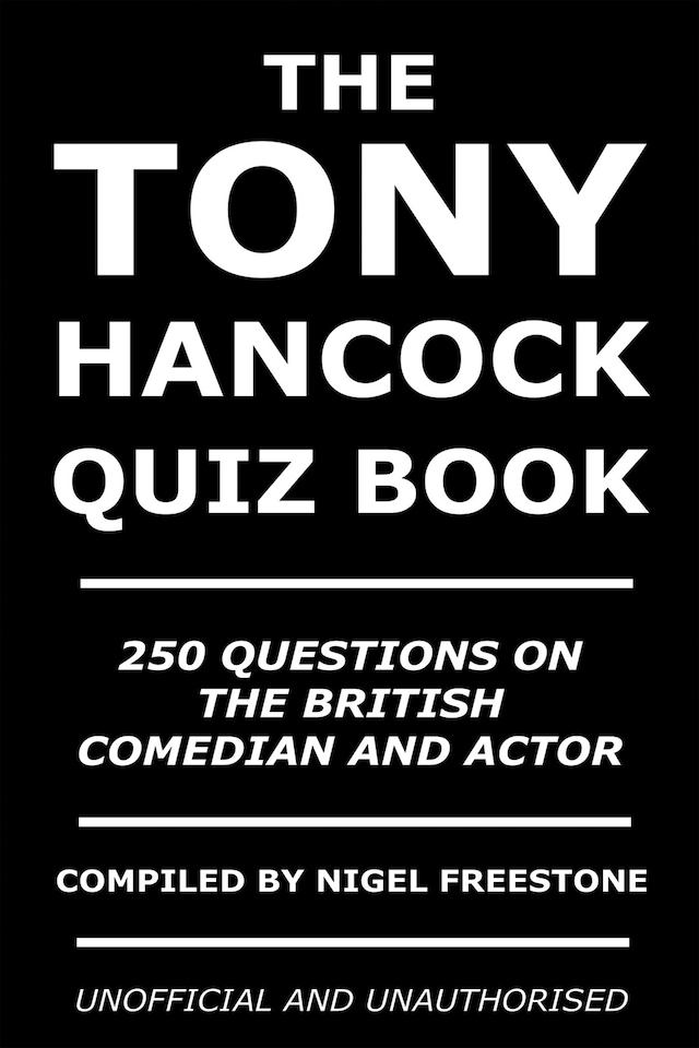 Book cover for The Tony Hancock Quiz Book