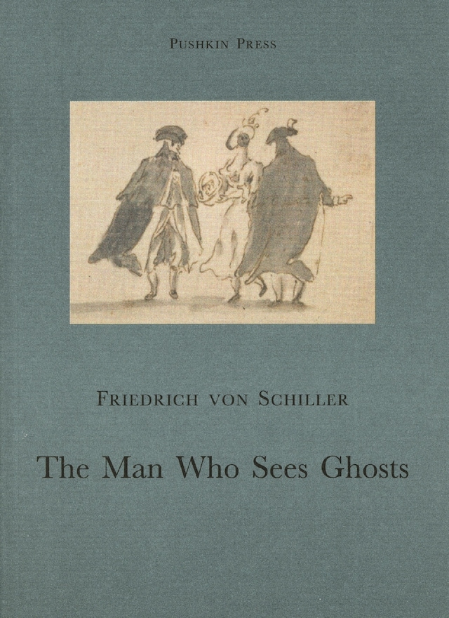 Book cover for The Man Who Sees Ghosts