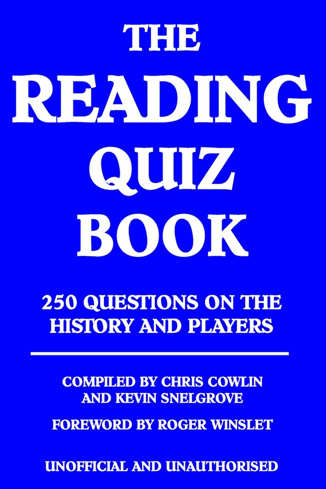 Book cover for The Reading Quiz Book