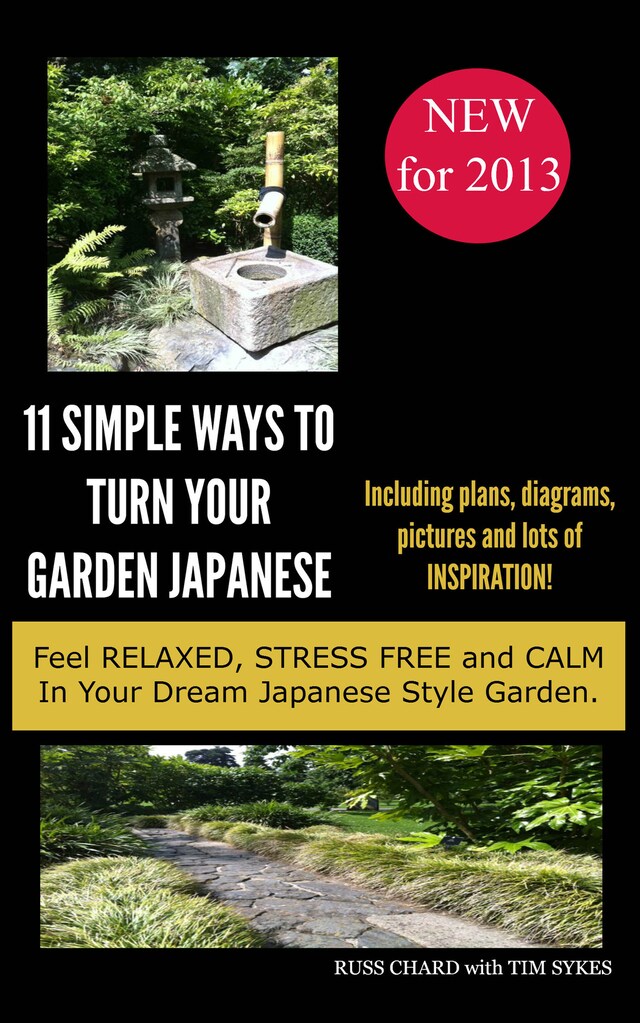 Book cover for 11 Simple Ways to turn your Garden Japanese