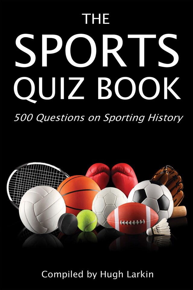 Kirjankansi teokselle The Sports Quiz Book