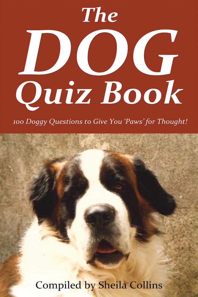 Book cover for The Dog Quiz Book