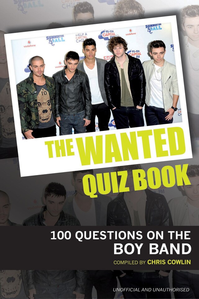 Book cover for The Wanted Quiz Book