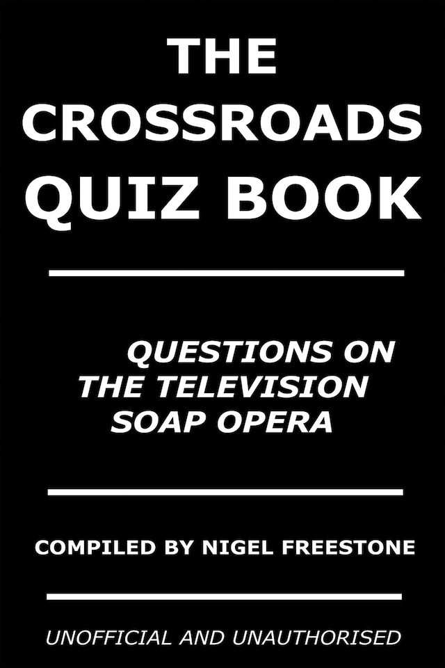 Book cover for The Crossroads Quiz Book
