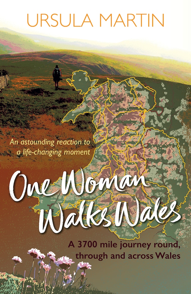 Book cover for One Woman Walks Wales