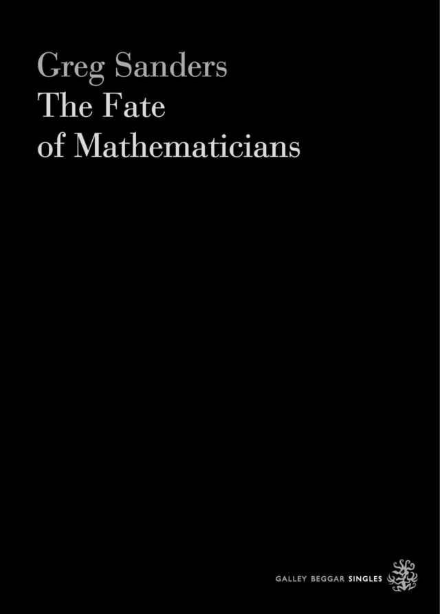 Kirjankansi teokselle The Fate Of Mathematicians