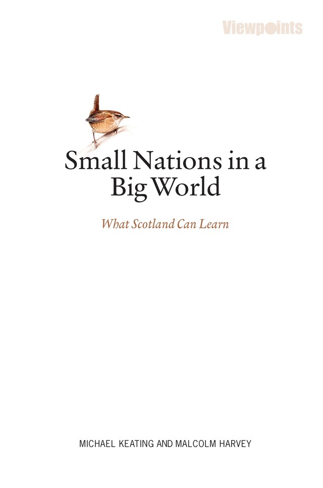 Kirjankansi teokselle Small Nations in a Big World