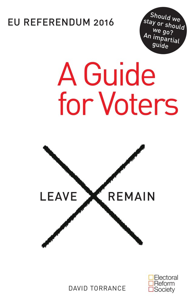 Okładka książki dla EU Referendum 2016: A Guide for Voters