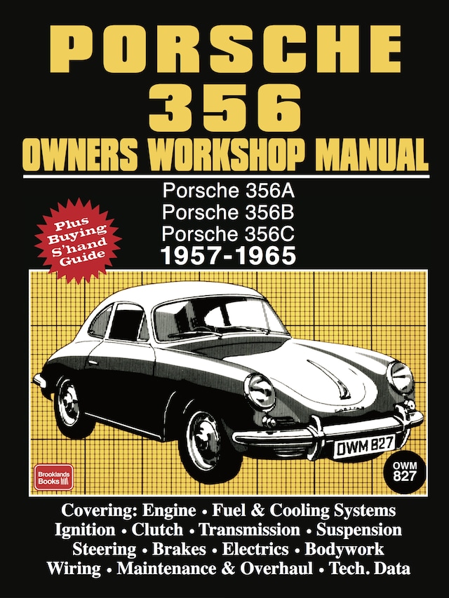 Couverture de livre pour Porsche 356 Owners Workshop Manual 1957-1965
