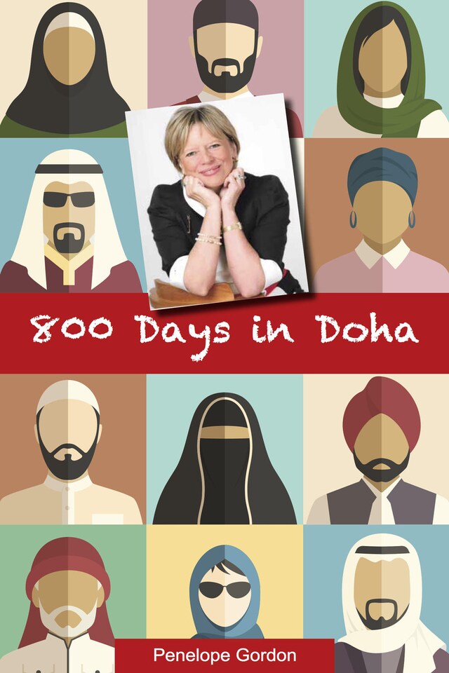 Kirjankansi teokselle 800 Days in Doha