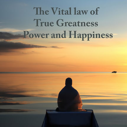 The Vital Law Of Life True Greatness Power and Happiness bookCoverFor
