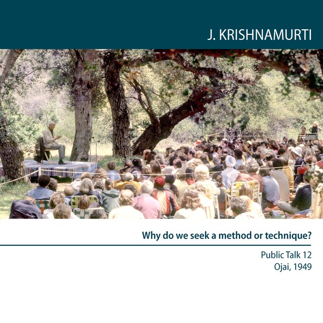 Okładka książki dla Why do we seek a method or technique?
