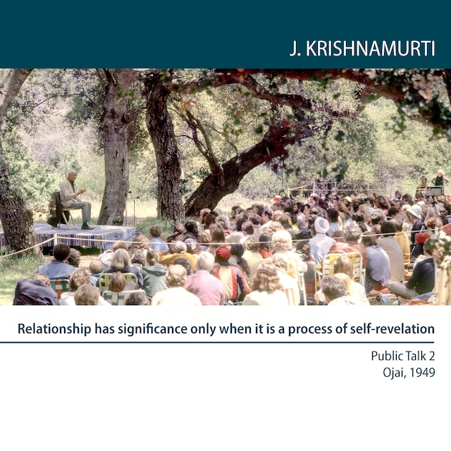 Book cover for Relationship has significance only when it is a process of self-revelation