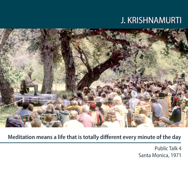 Buchcover für Meditation means a life that is totally different every minute of the day