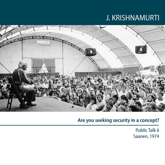Book cover for Are you seeking security in a concept?