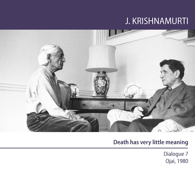 Book cover for Death has very little meaning