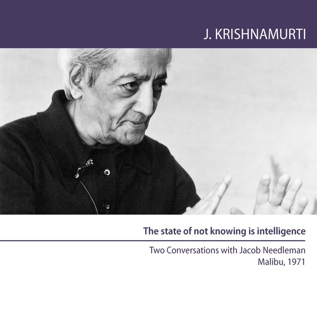 Kirjankansi teokselle The state of not-knowing is intelligence