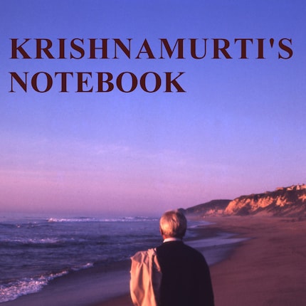Krishnamurti's Notebook bookCoverFor