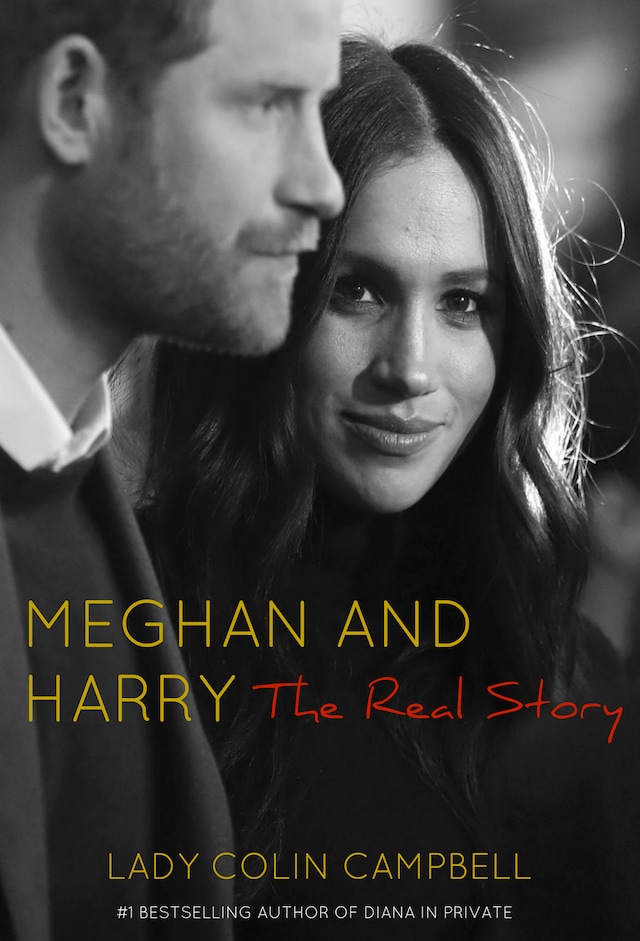 Book cover for Meghan and Harry:  The Real Story