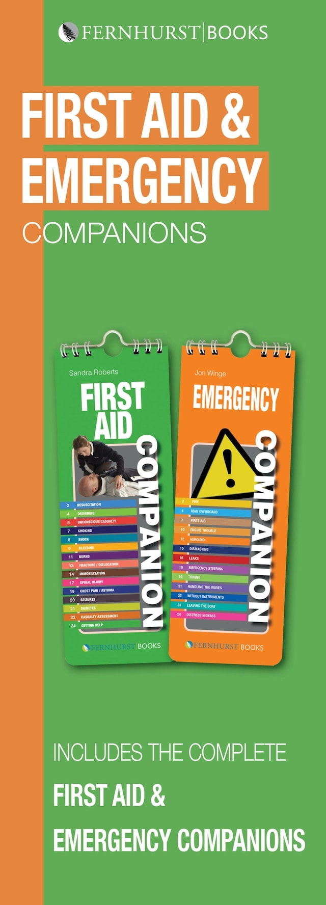 Book cover for First Aid & Emergency Companions