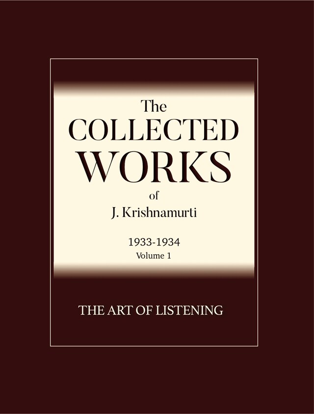 Kirjankansi teokselle The Art of Listening