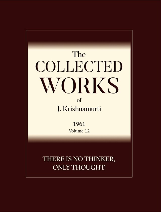 Book cover for There is No Thinker Only Thought