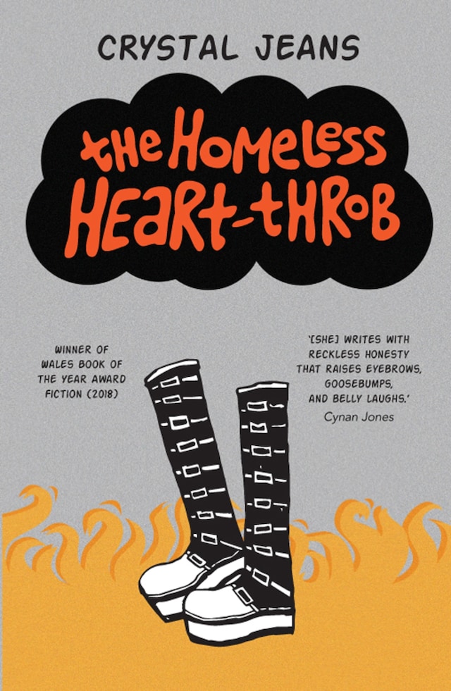 Book cover for The Homeless Heart-throb