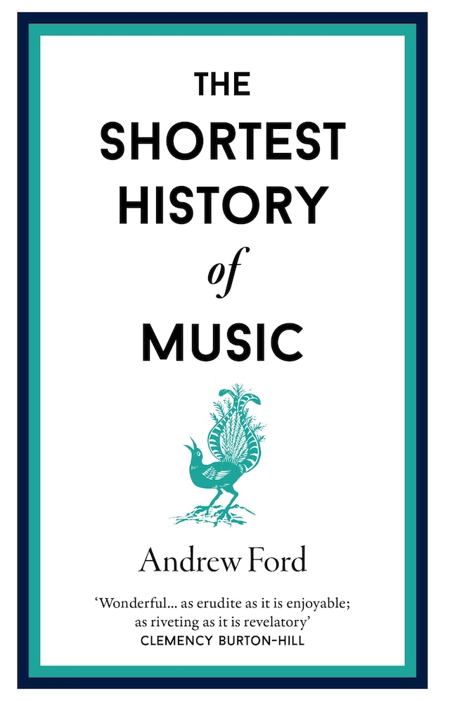 Copertina del libro per The Shortest History of Music