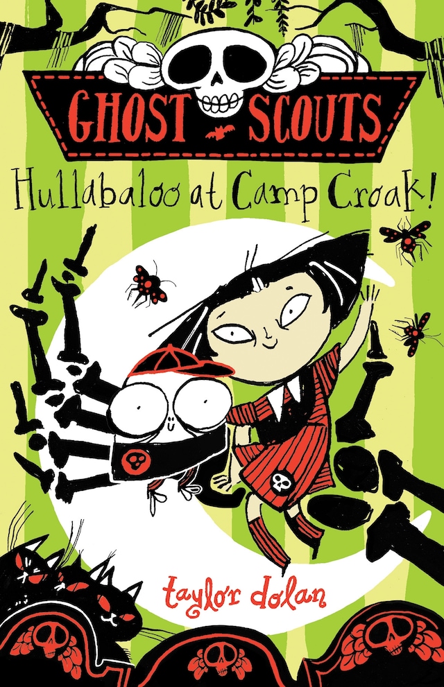 Book cover for Ghost Scouts: Hullabaloo at Camp Croak!