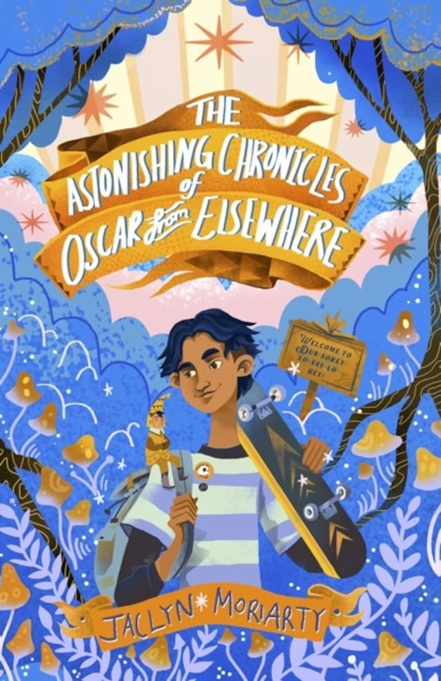 Book cover for The Astonishing Chronicles of Oscar from Elsewhere