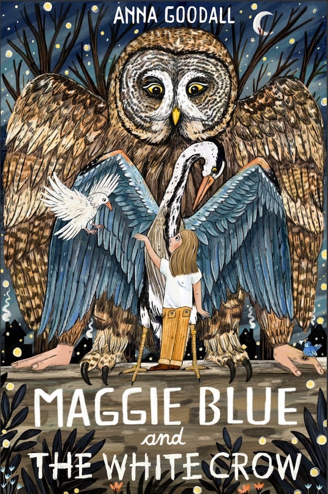 Buchcover für Maggie Blue and the White Crow