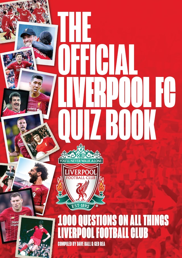 Book cover for The Official Liverpool FC Quiz Book